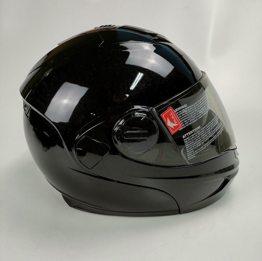 VOID T-797 フルフェイスヘルメット Lサイズ 59-60ｃｍ 黒メタ シールド3枚付 THHのOEM製品 FFCRYSTALESIA_COM