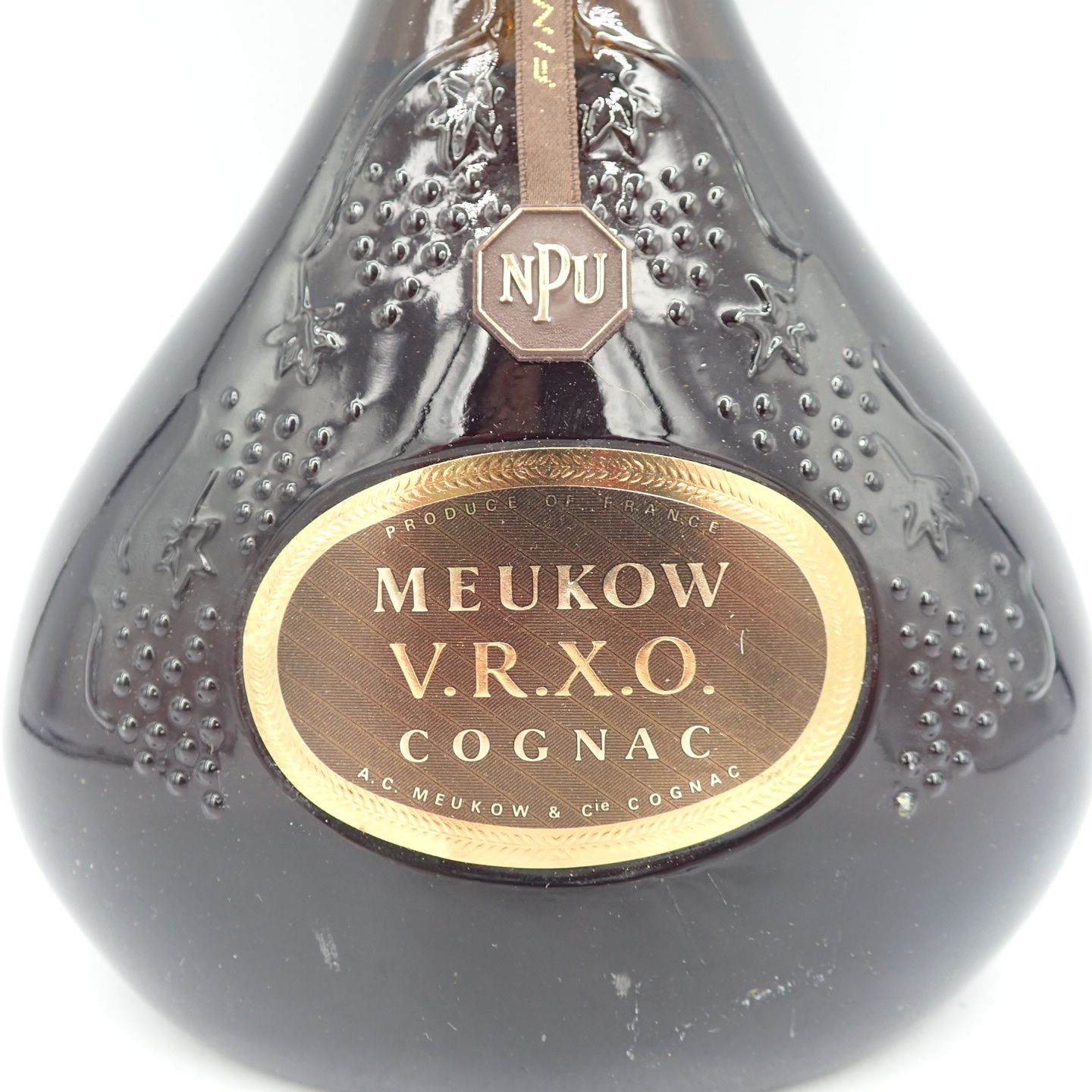 未開栓】 NPU MEUKOW ミュコー VRXO COGNAC コニャック ブランデー - 飲料