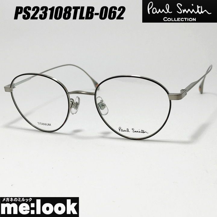 PAUL SMITH ポールスミス 日本製 クラシック 眼鏡 メガネ フレーム サングラス PS23108TLB-062-49 度付可 レッドハバナ グレー