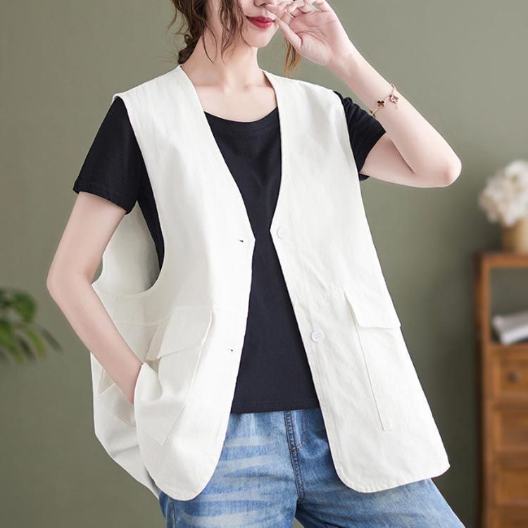 春 ポケット付き