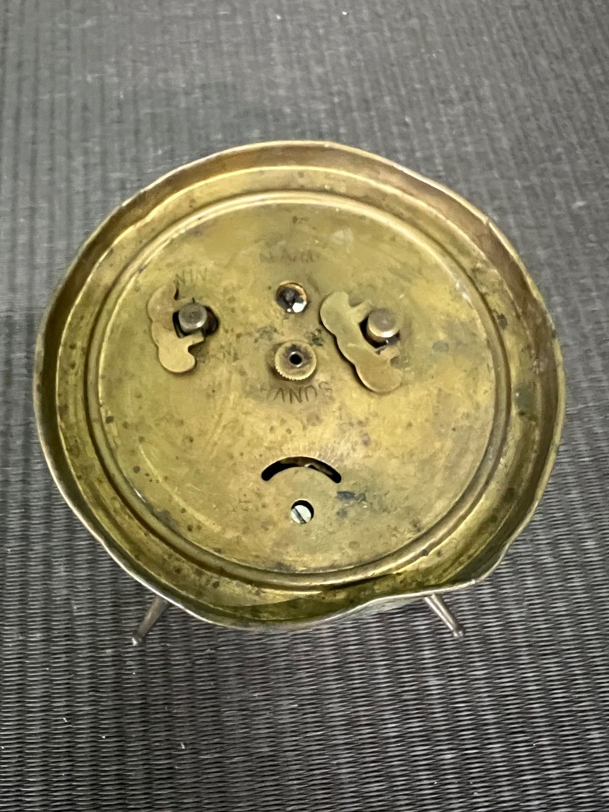 ☆ 昭和 レトロ ゼンマイ目覚まし時計 目覚まし 時計 アンティーク