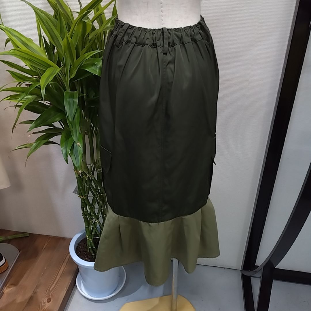 AGNOST / MILITARY CARGO SKIRT ミリタリーカーゴスカート アーミー