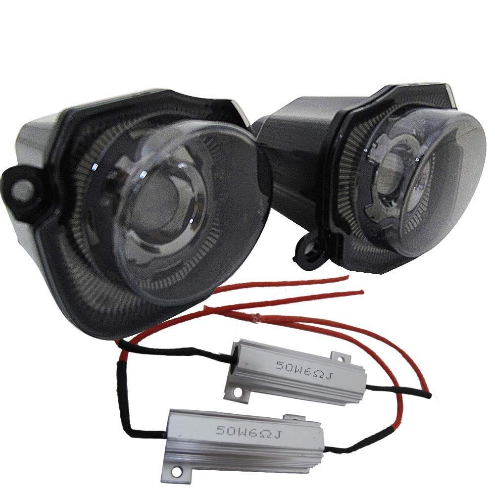 【限定価格】ジムニー・ジムニーシエラ (JB64W JB74W) / フロントグリルウィンカーLED/スモークレンズ le442-sm