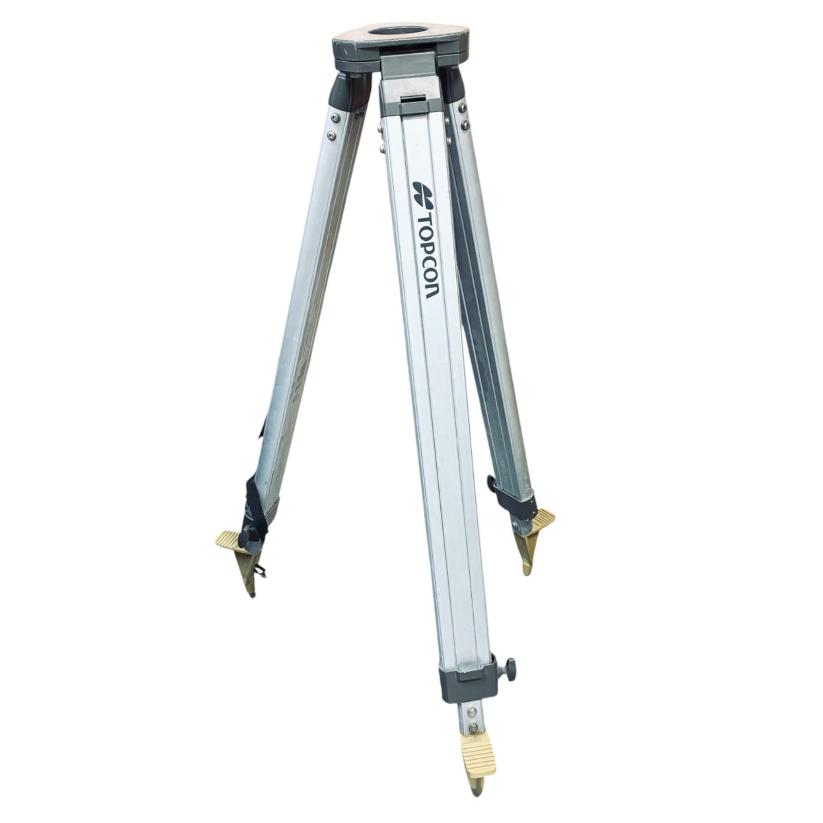 TOPCON TP‑210TC 測量用アルミ三脚 平面頭 クイックロック式 良品 軽量