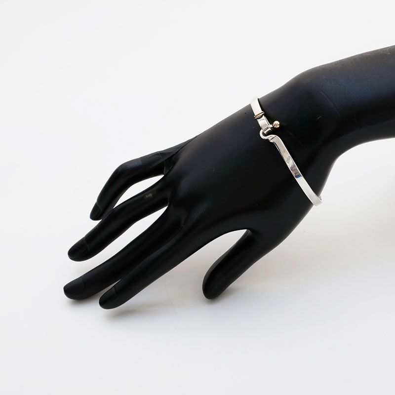TIFFANY&Co. ティファニー ブレスレット フック&アイ バングル 925 750