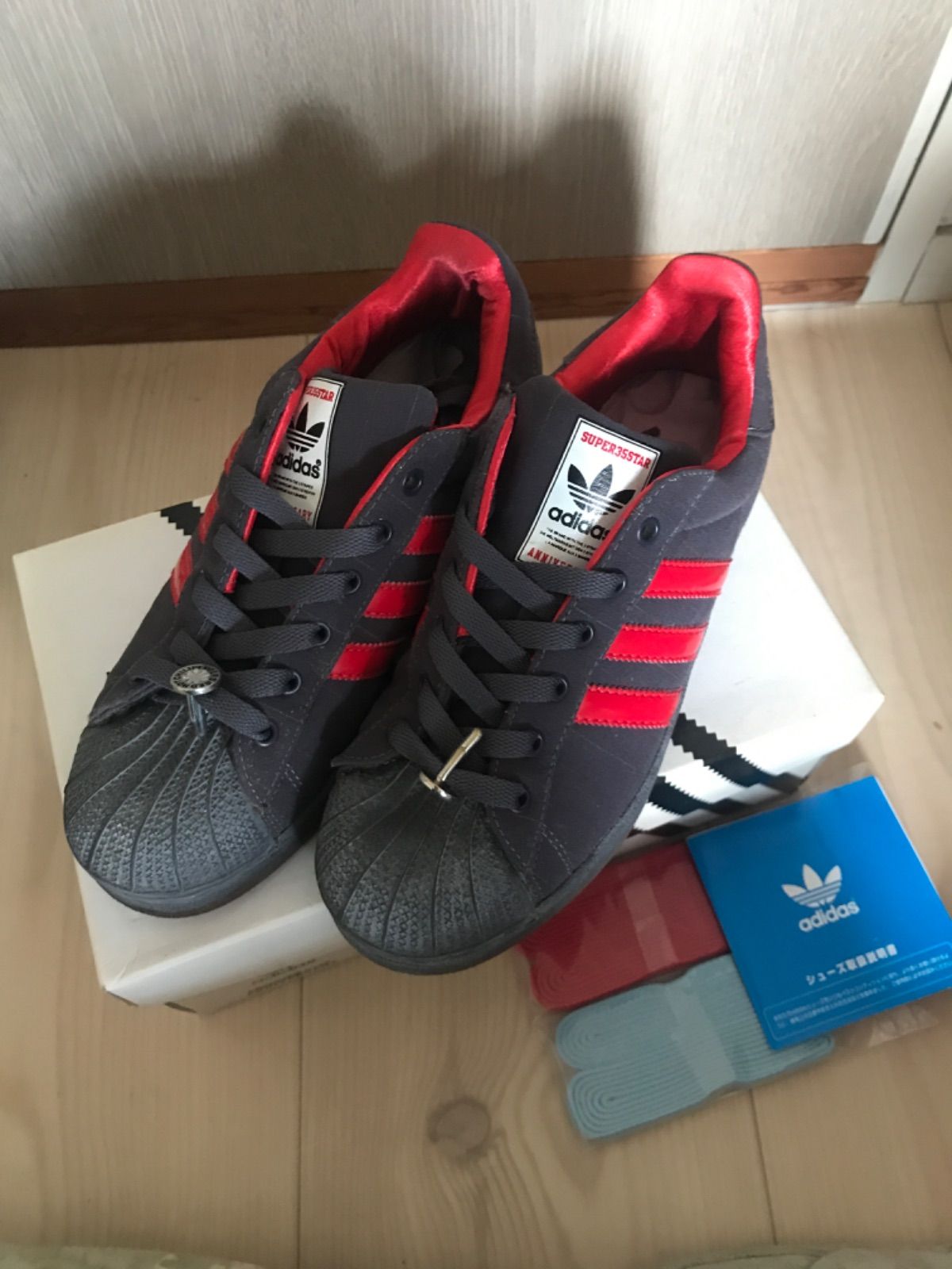 adidas スーパースター 35周年記念 レッチリ アディダス スーパースター35th レッドホットチリペッパーズ