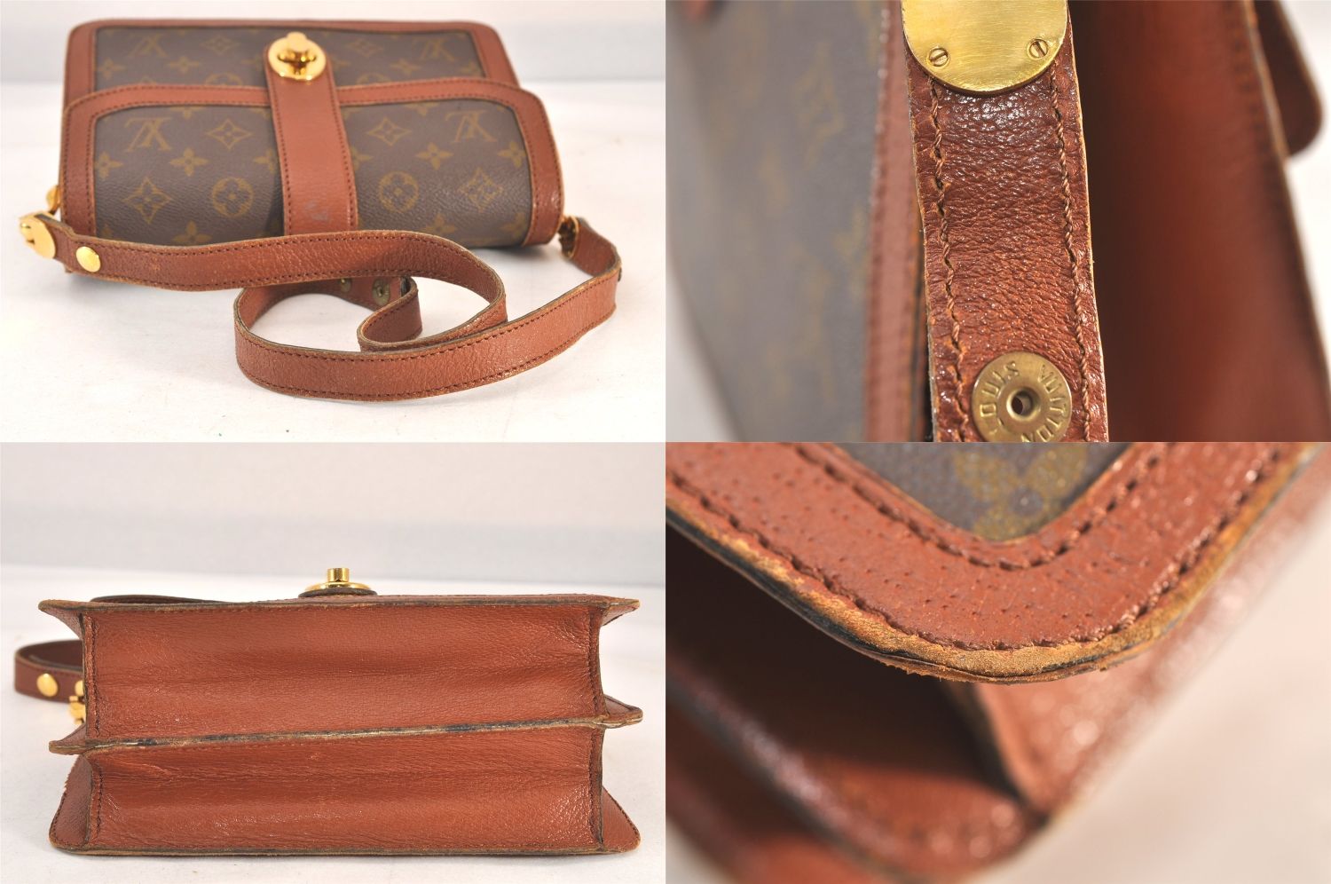 LOUIS VUITTON ルイヴィトン モノグラム サック ヴァンドーム ショルダークロスバッグ 旧型 ジャンク 1589N