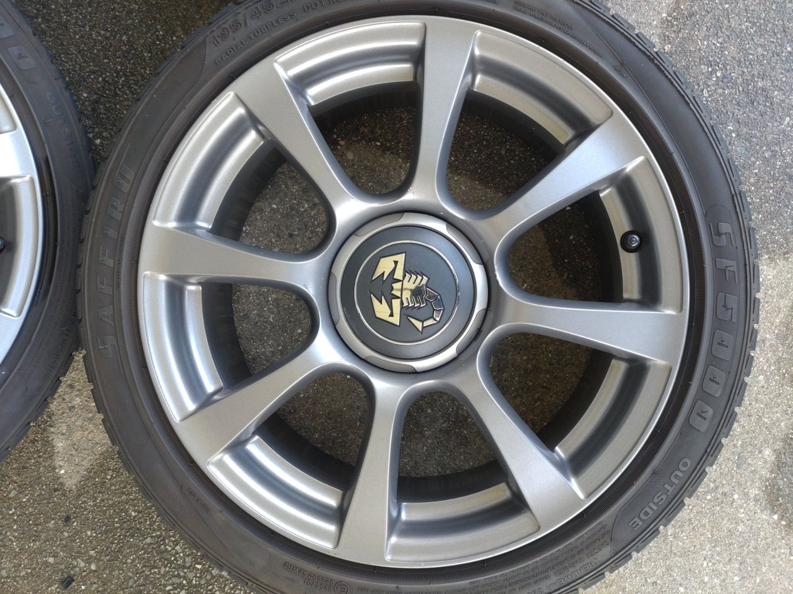 ABARTH アバルト 595 純正ホイール&スタッドレスタイヤ mitさん専用