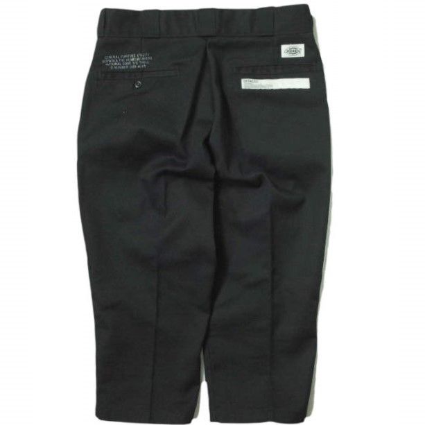 BEDWIN & THE HEARTBREAKERS x Dickies ベドウィン ディッキーズ 別注 TRIPSTER 8/L TC PANTS  トリップスター クロップドワークパンツ 1 ブラック 874 ボトムス g10897