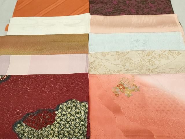 平和屋着物 和装小物 帯揚げ10枚セット 正絹 DAAV8207by