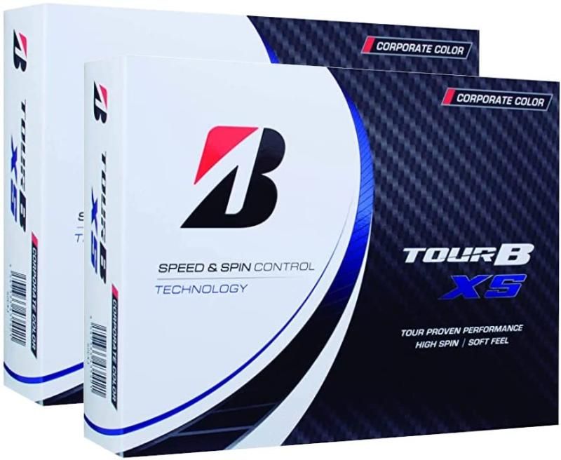 ２ダース BRIDGESTONE ブリヂストン ゴルフボール TOUR ツアー B XS 2025年モデル 12球入 XS_コーポレート_２ダース