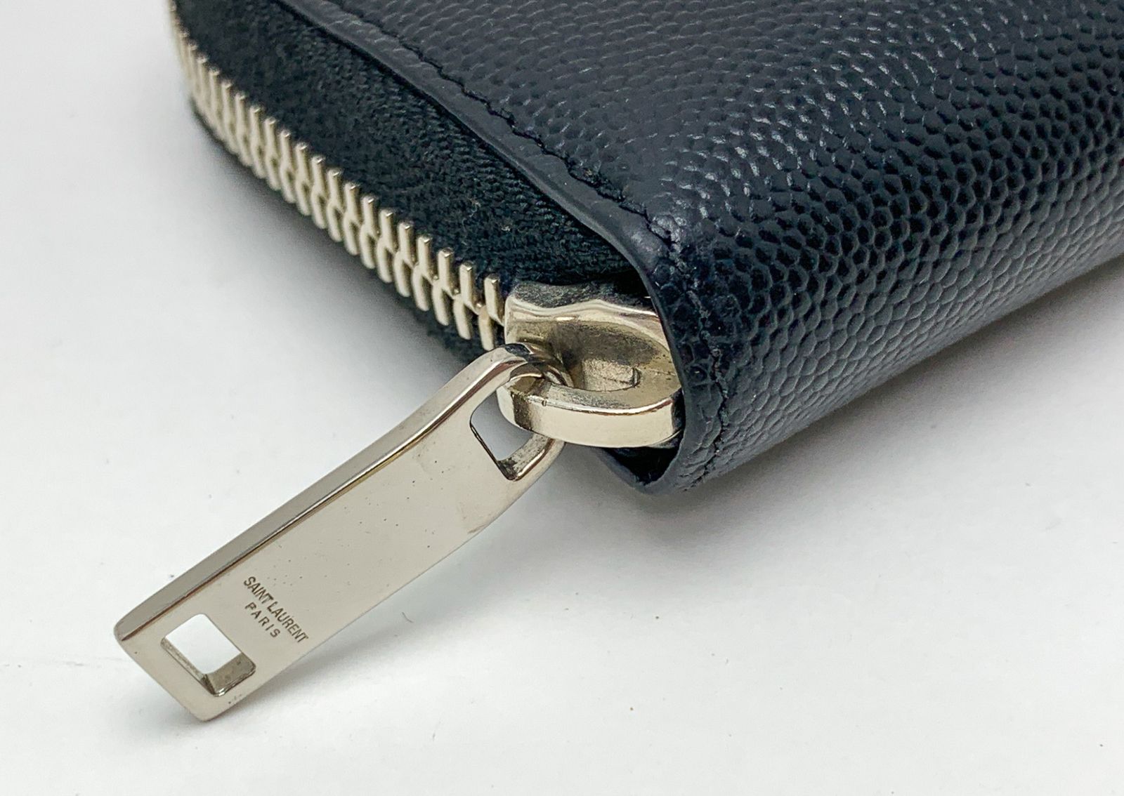 SAINT LAURENT サンローラン 黒 ブラック ジッピーコインケース コイン  