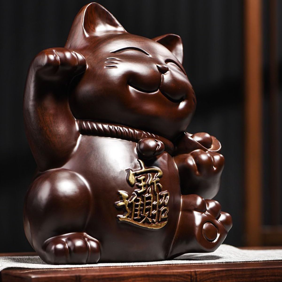 客間の置物 招財15CM