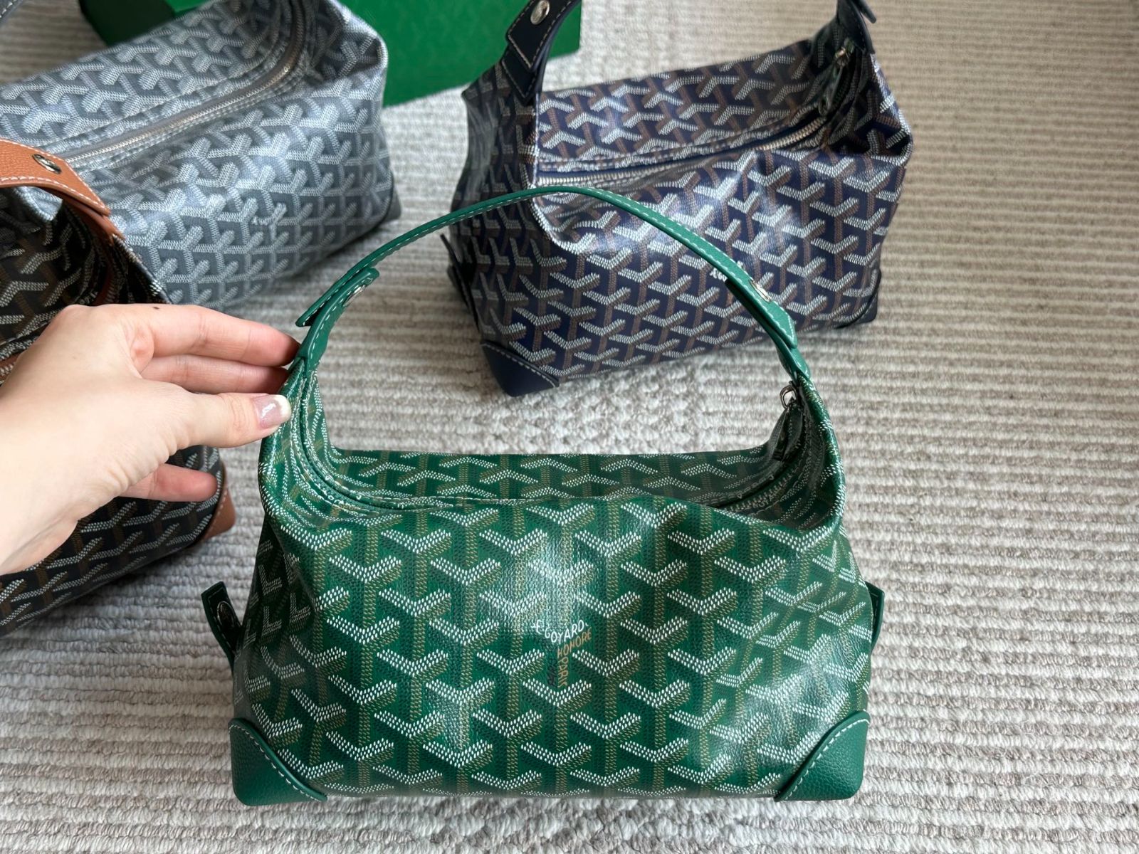 今日 Goyard ゴヤード 洗面バッグ 26cm 新背法 在庫 価格 -WT0輸入