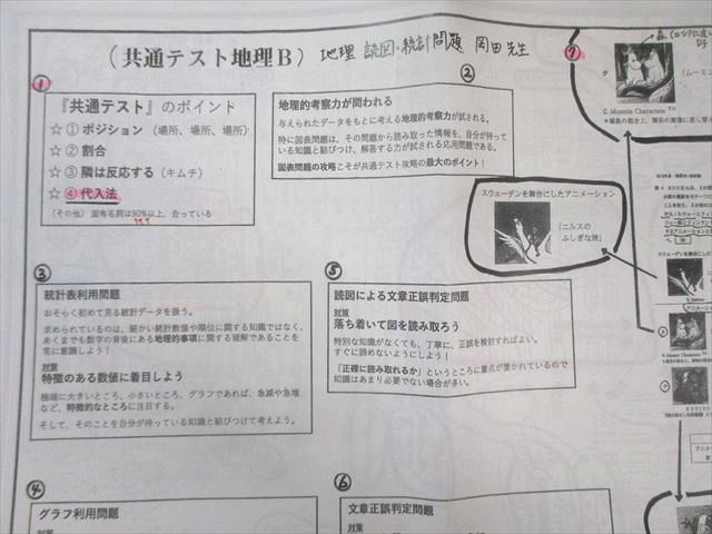 駿台 地理 読図・統計問題 2024 夏期 岡田了一郎 013m0D - メルカリ
