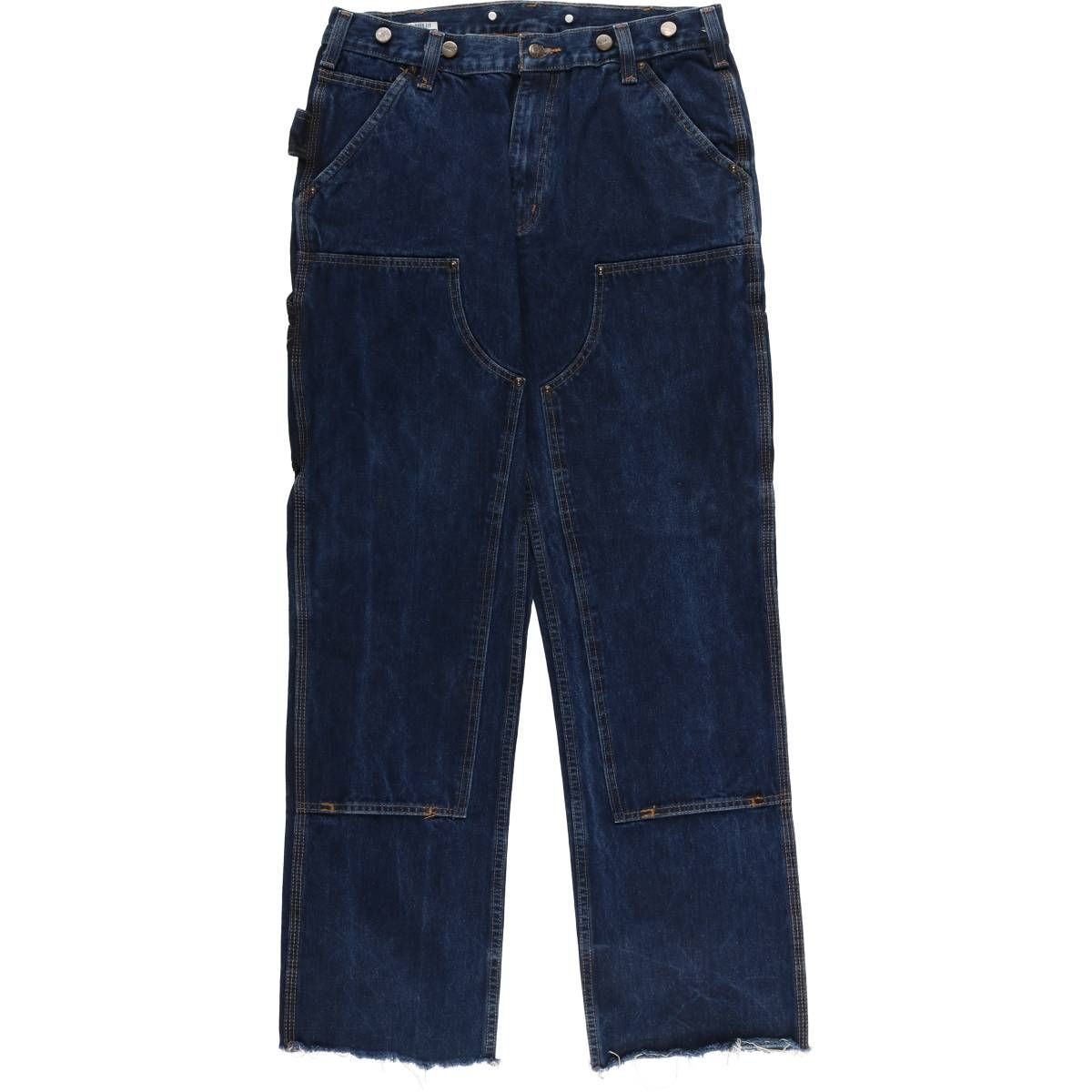 古着 カーハート Carhartt RELAXED FIT ダブルニー カットオフ デニム 