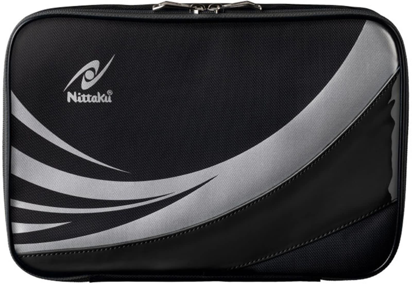 【人気商品】ニッタク(Nittaku) 卓球 ラケットケース ピューロケース ラケット2本入れ仕様 ブラック(71) NK7220