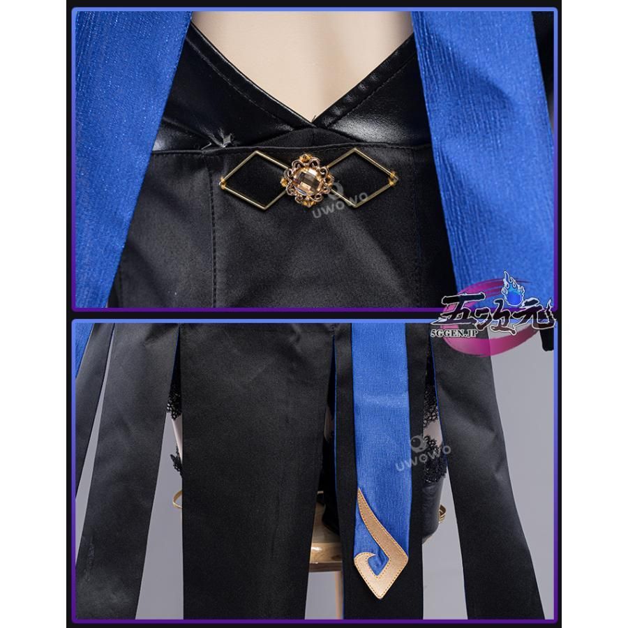 Uwowo 原神 コスプレ ホタル 蛍 深淵の姫様 同人服 衣装 ※ウイッグ 追加