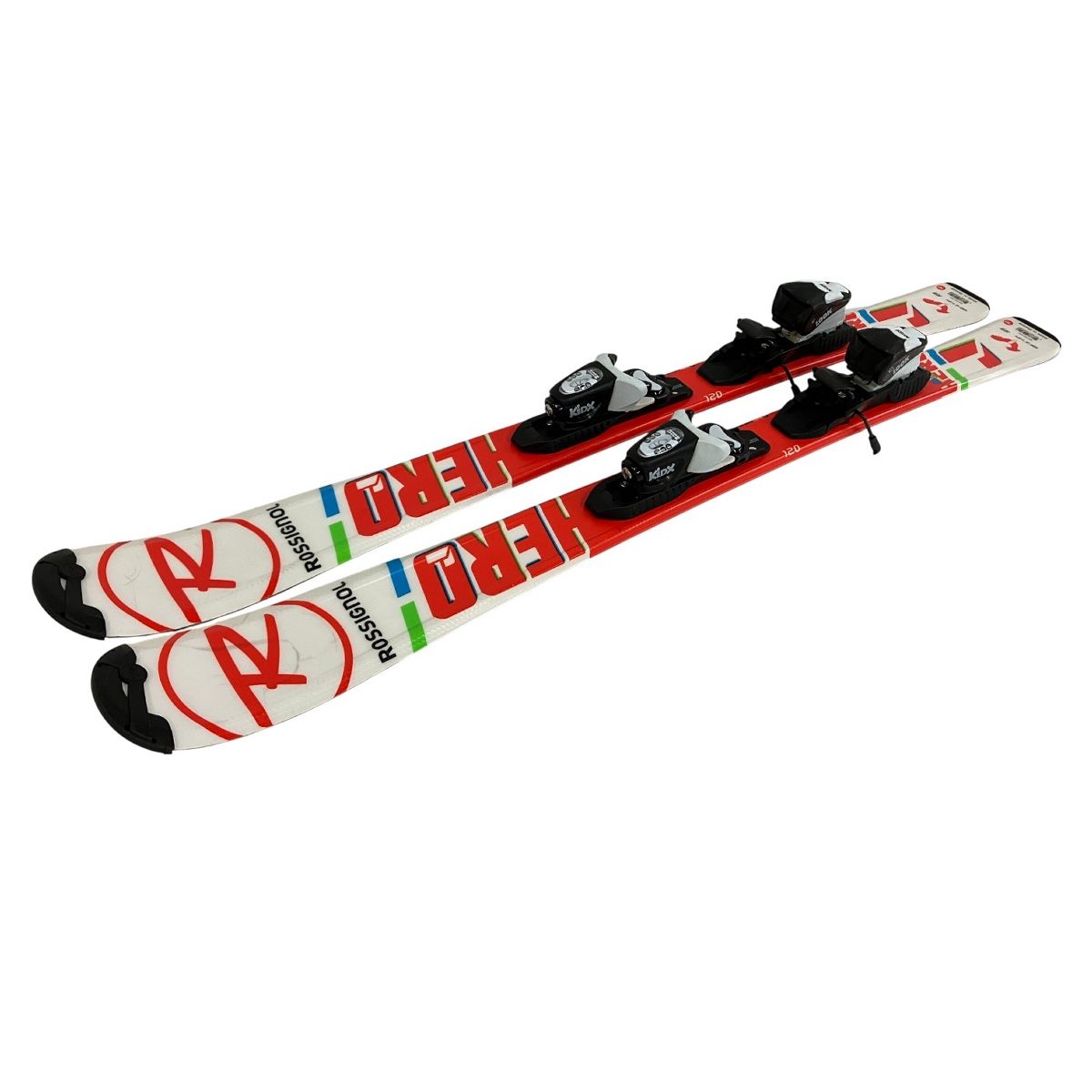 ROSSIGNOL HERO JUNIOR 120cm R9 ロシニョール ヴィンディング付き スキー板 B10494530