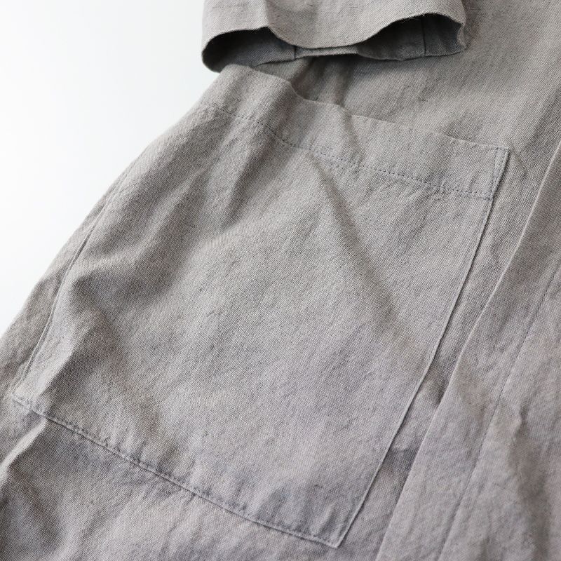 美品 2021SS ネストローブ nest Robe ラミーリネンフーデッド