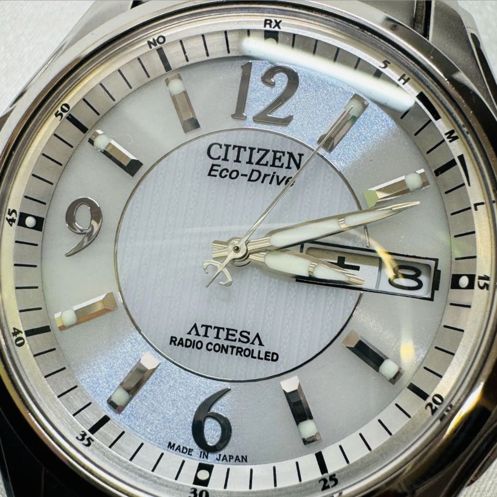 稼動品 CITIZEN Eco-Drive ATTESA RADIO CONTROLLED GN-4W-S / シチズン エコドライブ アテッサ / 電波ソーラー / 腕時計 T305）良品 稼動品 CITIZEN シチズン 電波ソーラー ECO-DRIVE ATTESA