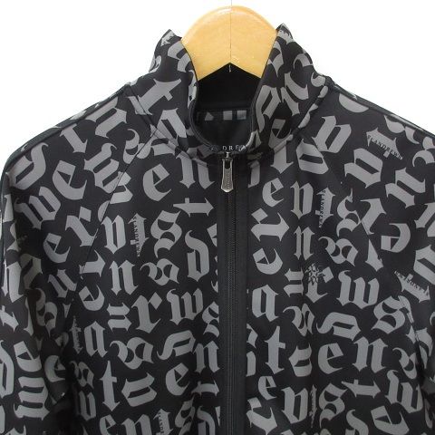 セントアンドリュース】美品 ニットブルゾン ジャケット ブラック M超