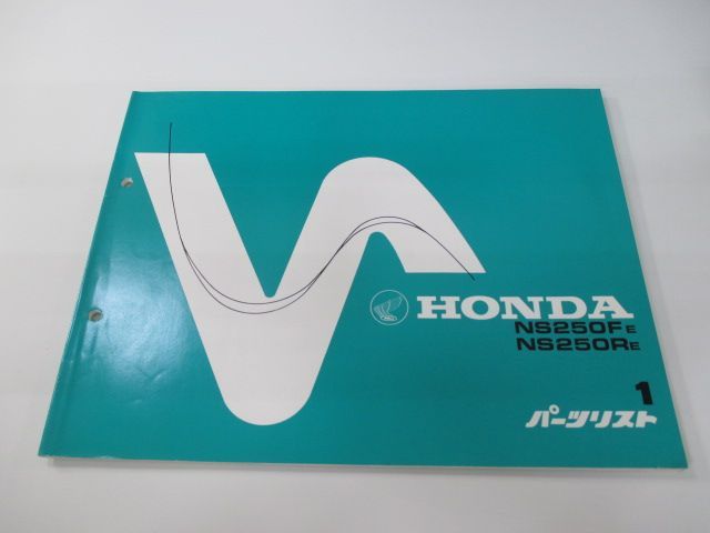 NS250F NS250R パーツリスト 1版 ホンダ 正規 中古 バイク 整備書 MC11-100 KM4 oO 車検 パーツカタログ 整備書