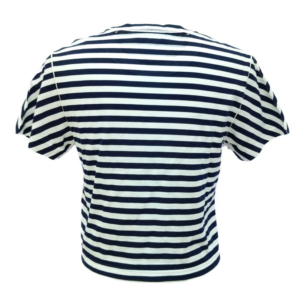 グッチ ボーダー フロントロゴ 半袖Tシャツ GUCCI グッチ ロゴプリント ボーダー カットソー Tシャツ