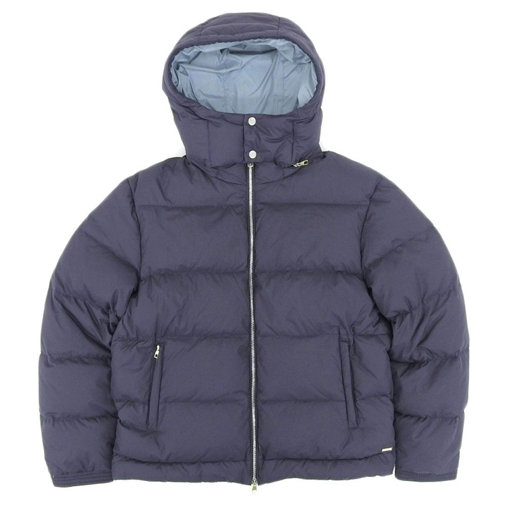 ダンヒル Dunhill 現行販売商品 DU19FH001B8410 軽量 肉厚 ダウンジャケット M-L 175cm メンズ ゴールドジッププル 定価20万円
