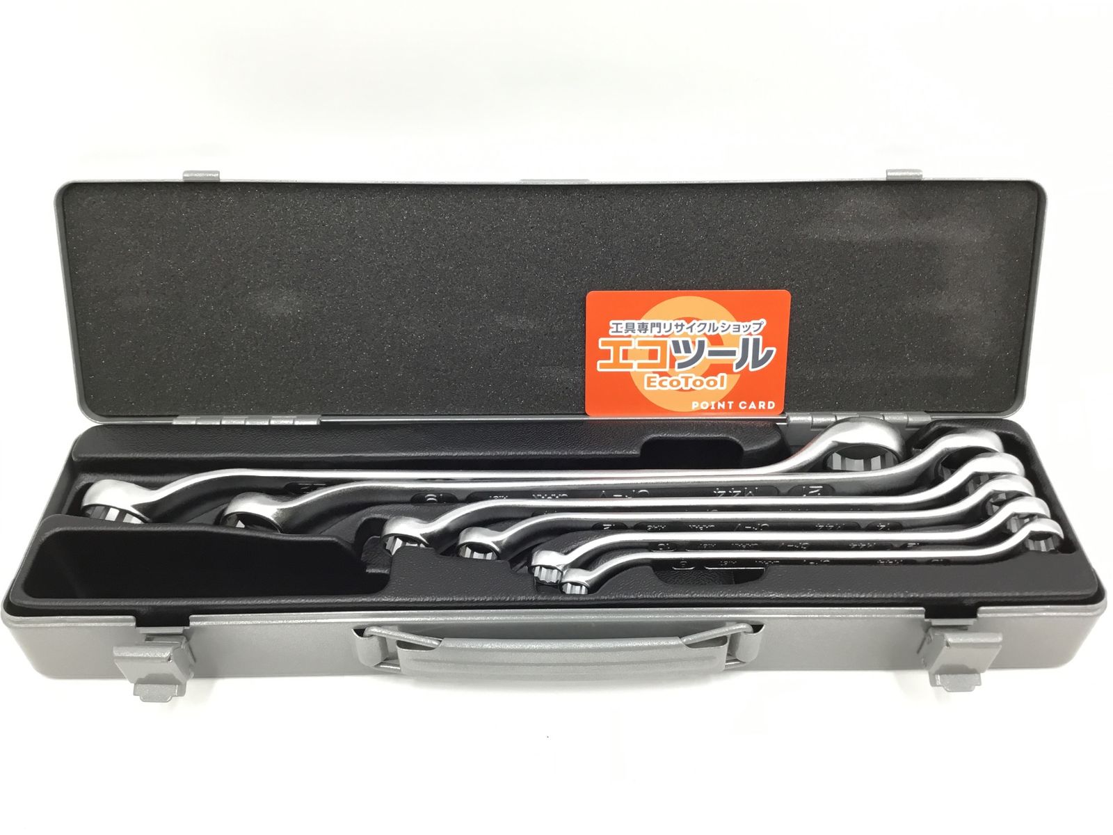 TONE トネ ロングメカニックめがねレンチセット 45°×10° M446 ITD8UNUEJKGG エコツール半田店 M02