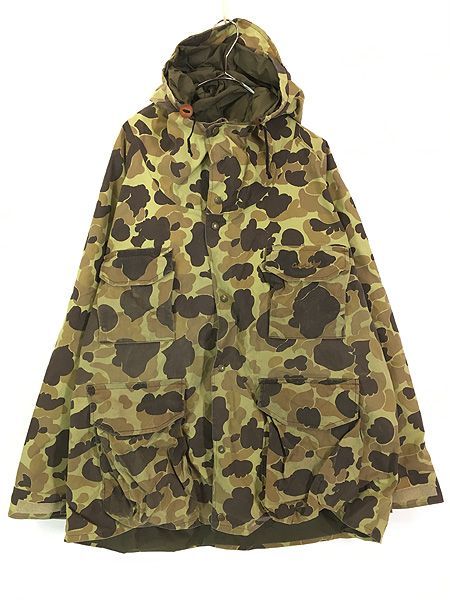 80s cabelas ゴアテックス タッグハンターパーカー 80s Cabela's Duck Hunter Camo Gore-Tex Padding Jacket 迷彩 L