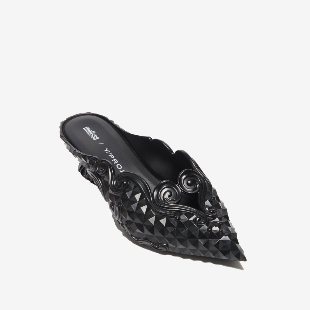 melissa Y/PROJECT ブラック ミュール 24cm 【公式通販】