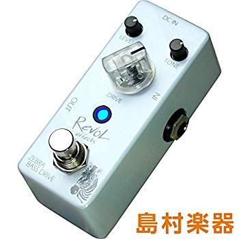 Revol effects レヴォルエフェクツ エフェクター ベース用 オーバードライブ ZEBRA BASS DRIVE EBOD-01 mxn26g8