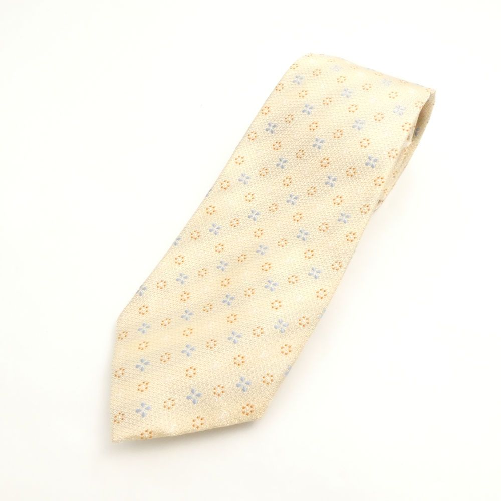 美品 CHANEL シャネル ネクタイ シルク100% ジャガード ココマーク