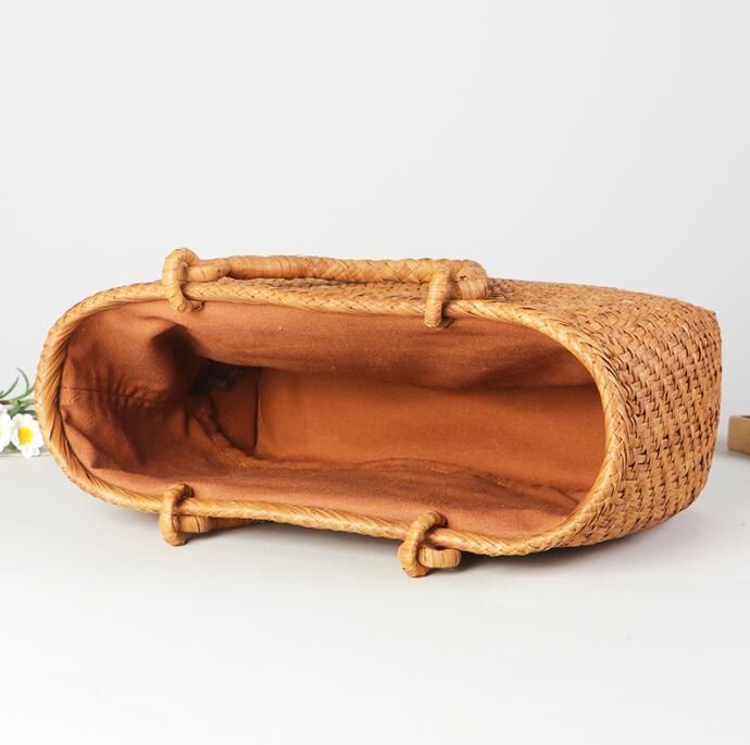 美品☆職人手作り良品 山葡萄かごバッグ 手編み山葡萄籠バッグ