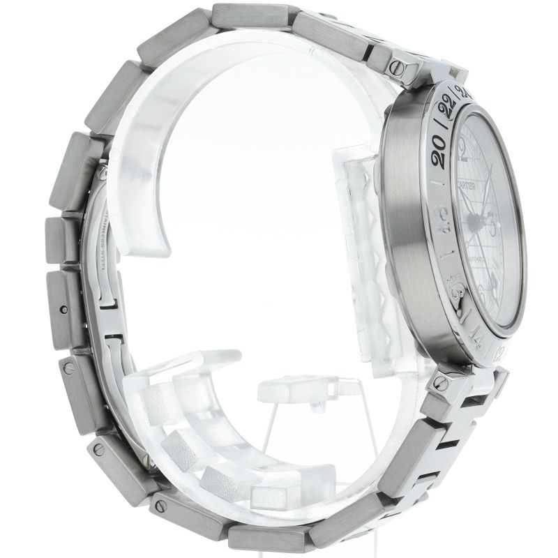 純正品　新品　Cartier カルティエ パシャC 18mm 2コマ Yahoo!オークション -「カルティエ パシャc コマ」の落札相場・落札価格