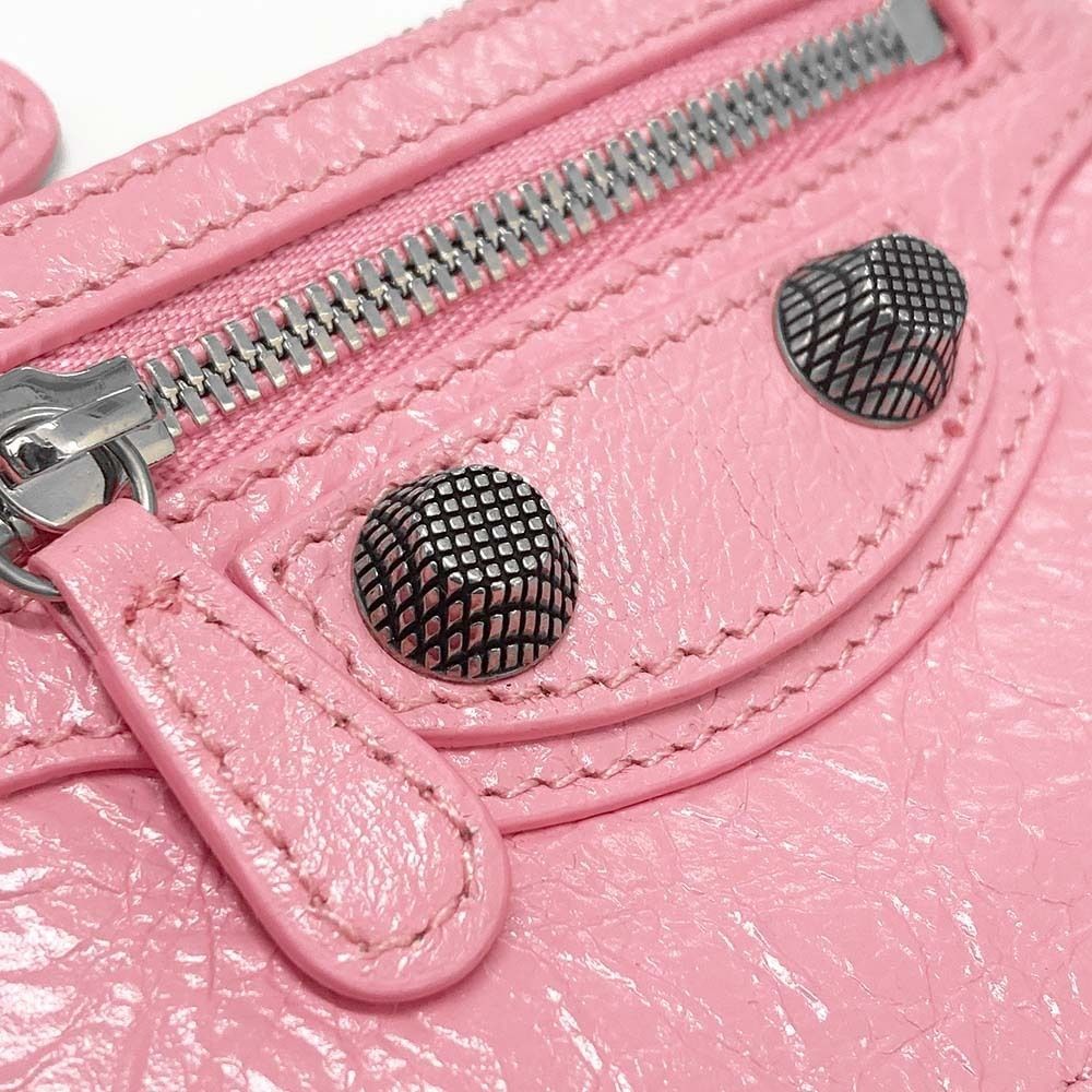BALENCIAGA ピンク コインケース バレンシアガ BALENCIAGA カードケース （ピンク） -waja bazar
