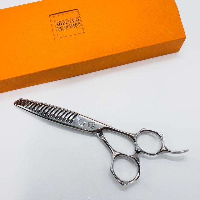 ミズタニシザーズ ミズタニシザーMIZUTANI SCISSORS Acroleaf WIDE K-25正刃 オフセット シザー セニング 美容ハサミ すきばさみ 美容師 理容師 約15～25% 右利き 5.8インチ sc1298