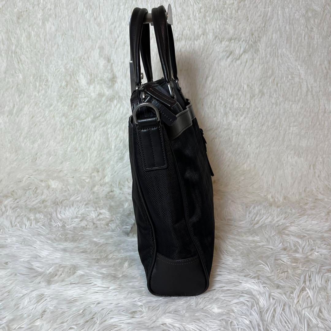 【レビューで送料無料】 ビジネスバッグ TUMI ブリーフケース ブラック ナイロン レザー Bag