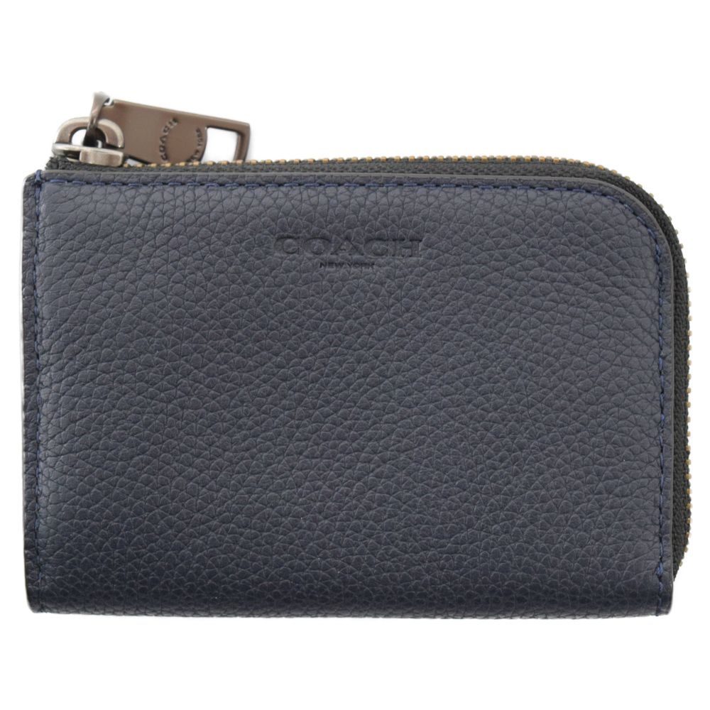 【COACH☆新品】Lジップ カー キー ケース・シグネチャー！ブロッキング！ Lジップ カー キー ケース ウィズ シグネチャー キャンバス