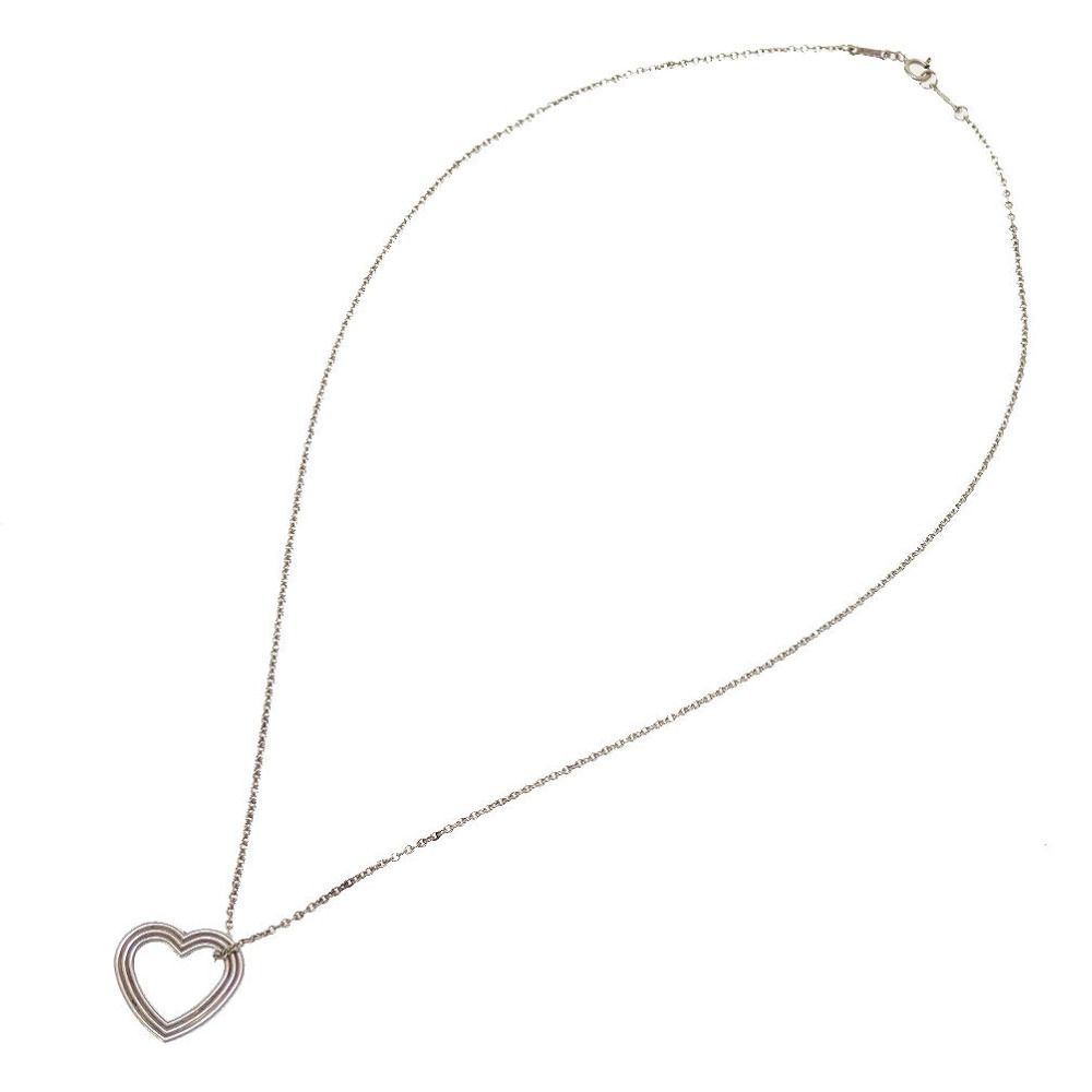 ティファニーのシルバ925ハートネックレス♪ Tiffany&Co. ティファニー ダブル センチメンタルハート