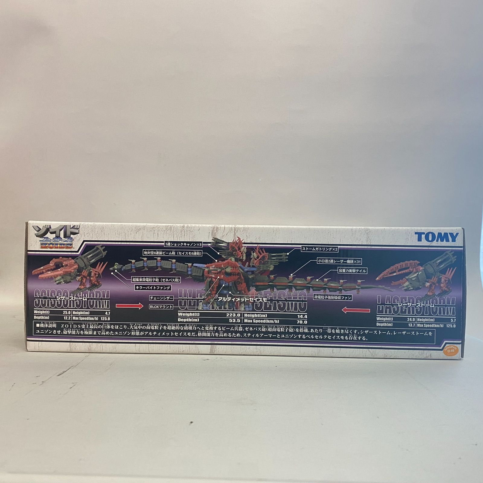 浜館42-919】 【店舗併売品】 ZOIDS ゾイド フューザーズ 1/72