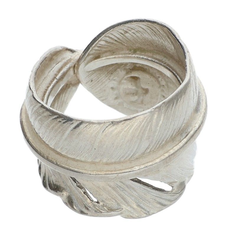 ゴローズ プレーン特大フェザー リング メンズ 7号 - メルカリ