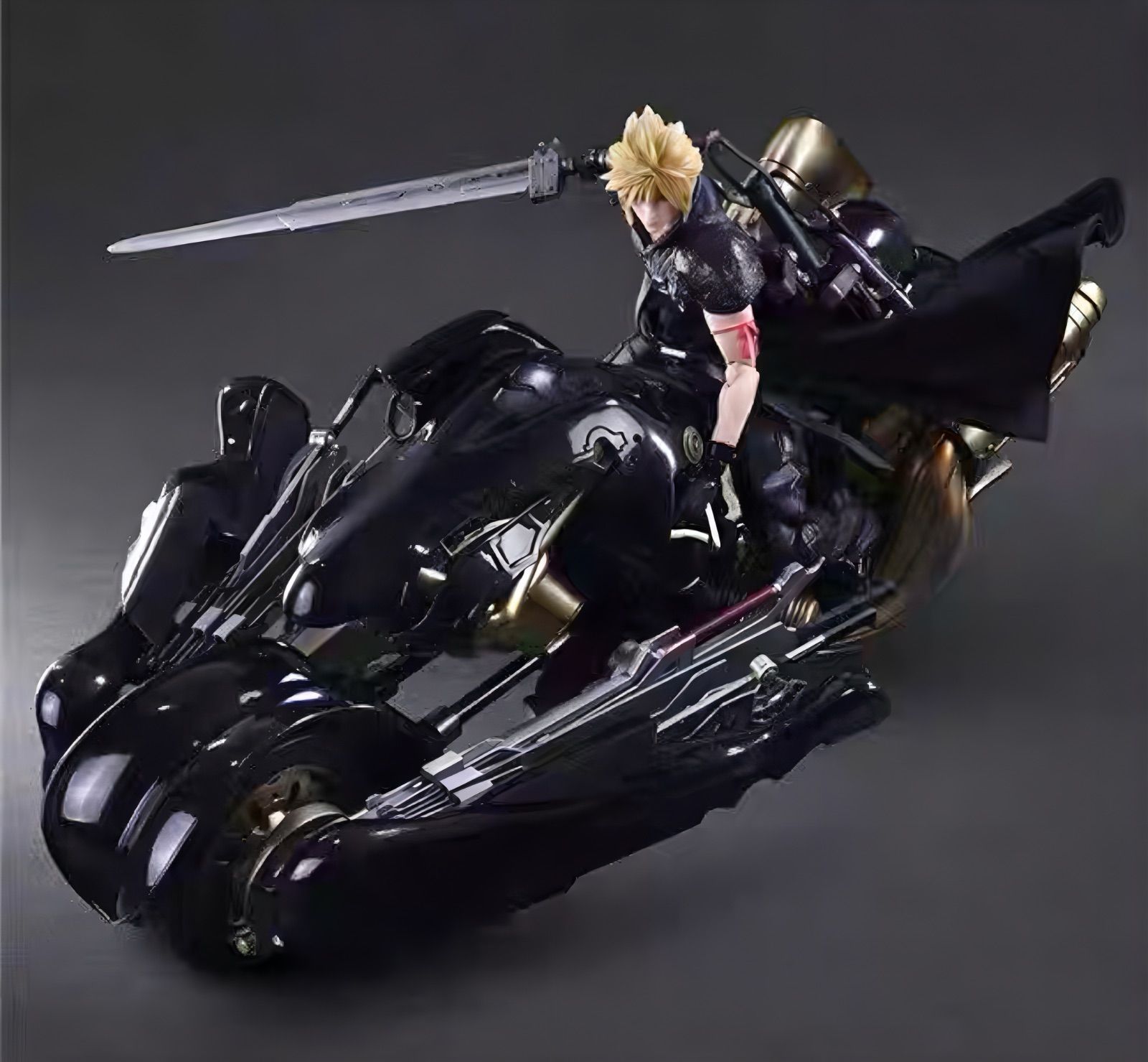 FF7 クラウド・ストライフ & ハーディ＝デイトナ　フィギュア　箱つき　限定品 ファイナルファンタジーVII ブリングアーツ クラウド・スト