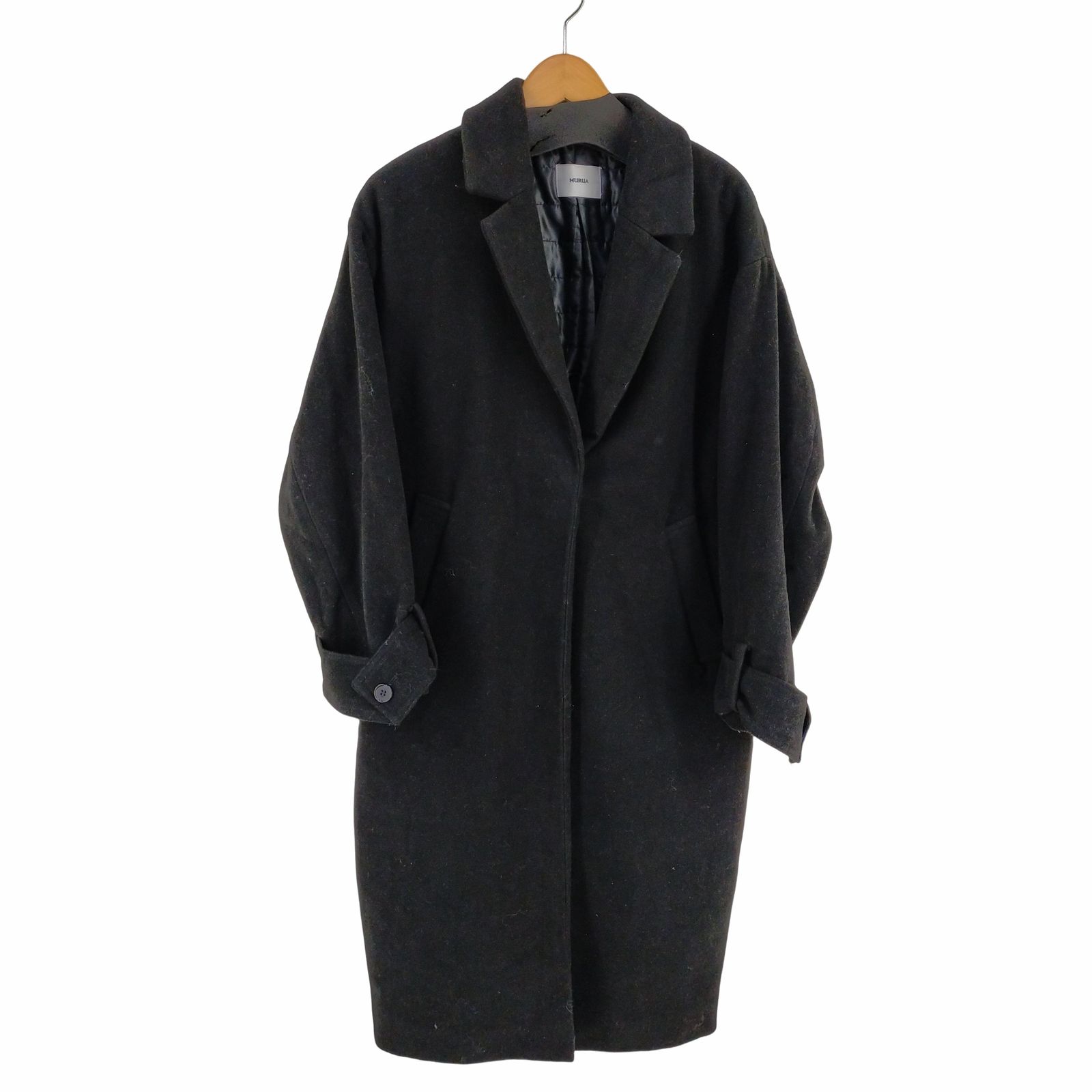 ムルーア MURUA 20AW アレンジカフベルトチェスターコート