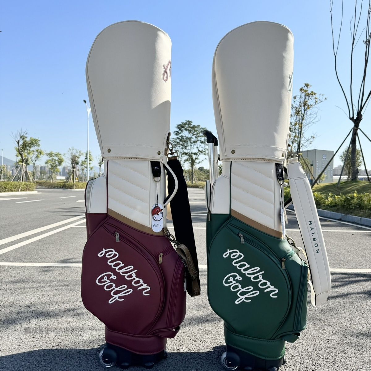 週末バーゲン　マルボン　キャディーバッグ 楽天市場】マルボンゴルフ キャディバッグ Roll King Stand Bag