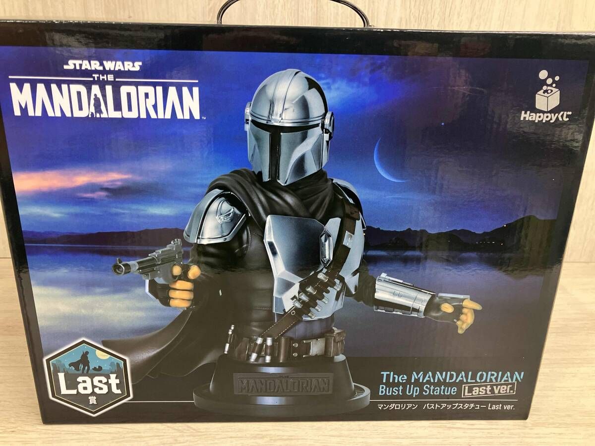 STAR WARS マンダロリアン バストアップスタチュー A賞 Last賞 マンダロリアン バストアップスタチュー Last Ver. Happyくじ