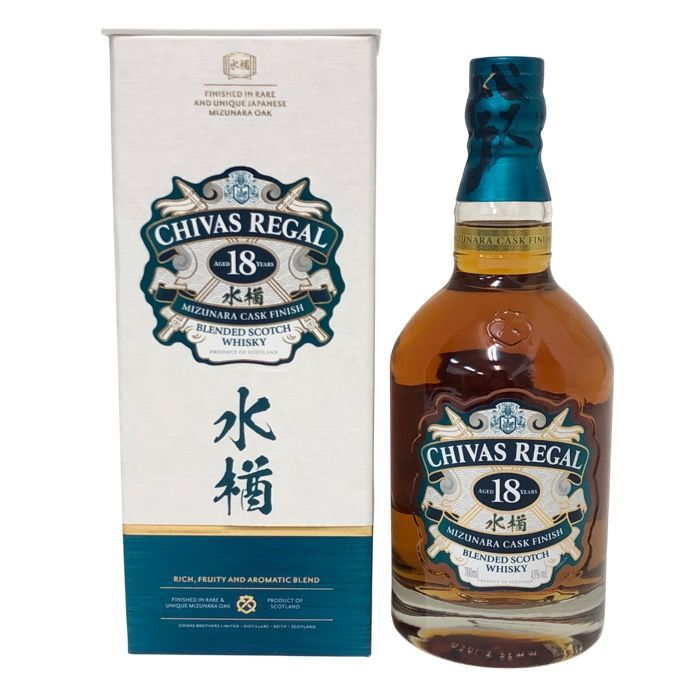 飲料・酒 Chivas Regal シーバスリーガル 18年 水楢 ミズナラカスク