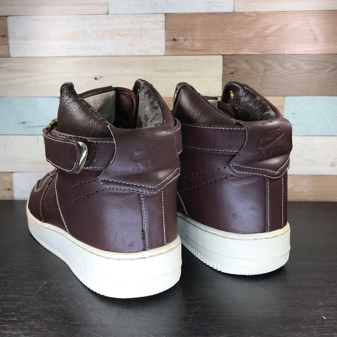 Nike Air Force 1 ブラウン ハイカットスニーカー NIKE AIR FORCE 1 MID '07 WB 