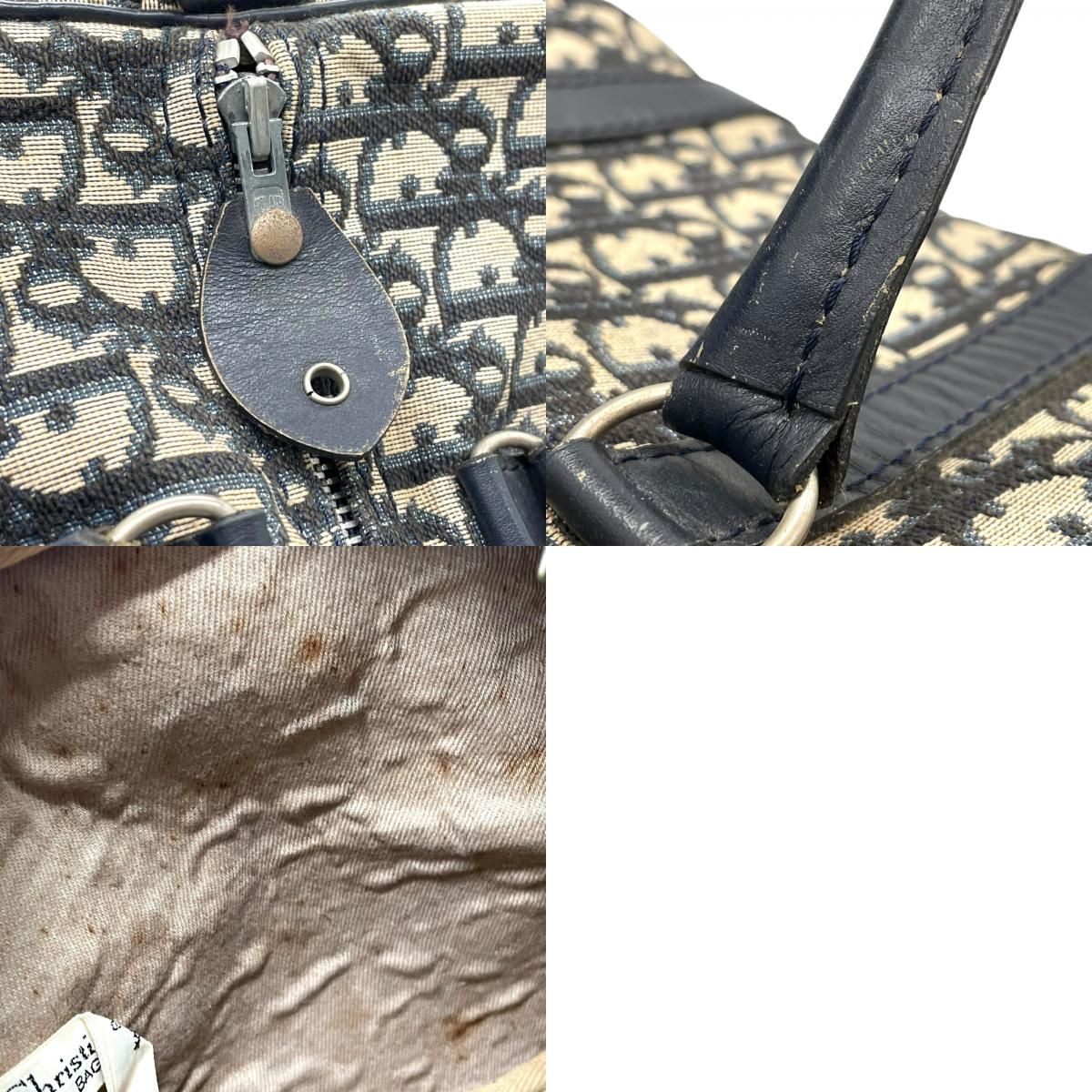 Christian Dior ディオール トロッター ボストンバッグ ミニボストン